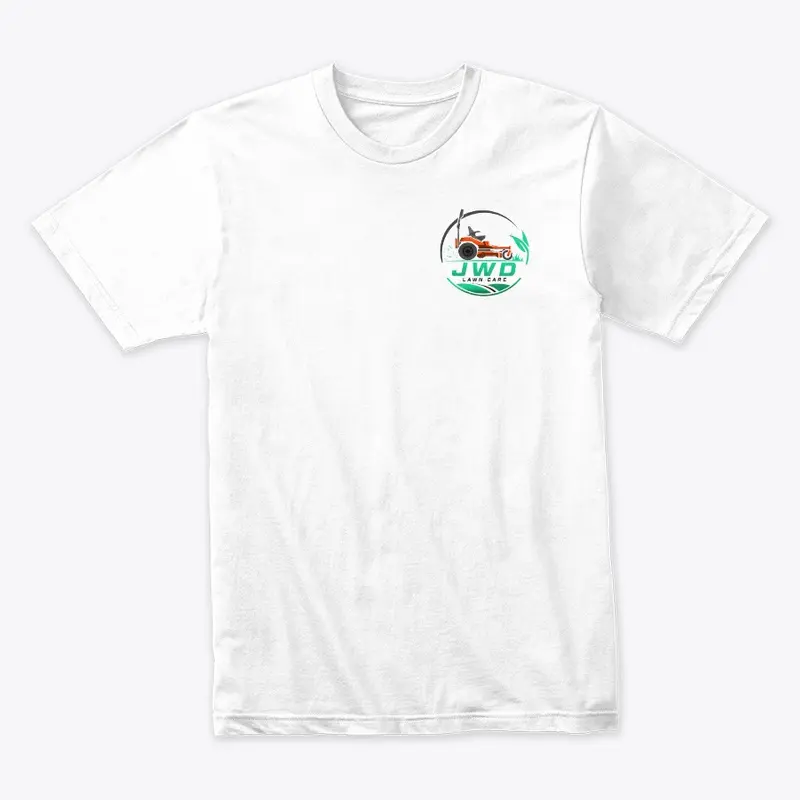 JWD Lawn Care White Tee