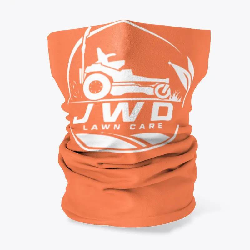 JWD Neck Gaiter - Orange & Green