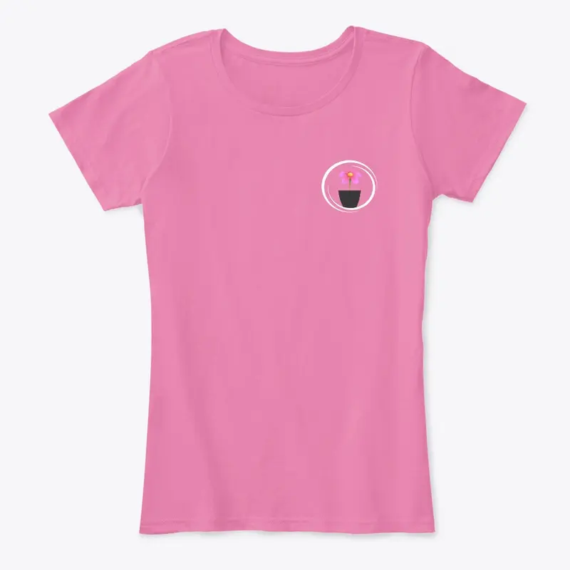 JWD Floral Division Woman's Tee - PINK