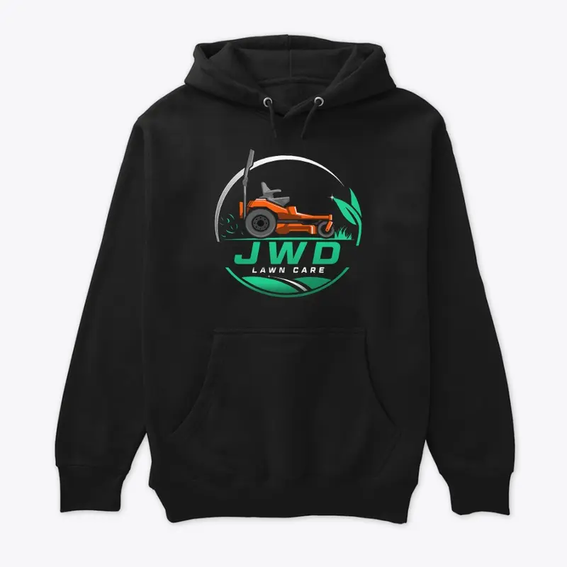 JWD Lawn Care Large Logo Hoodie