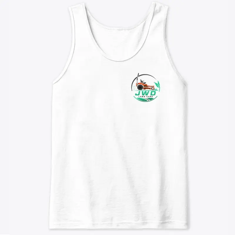 JWD Lawn Care White Tank